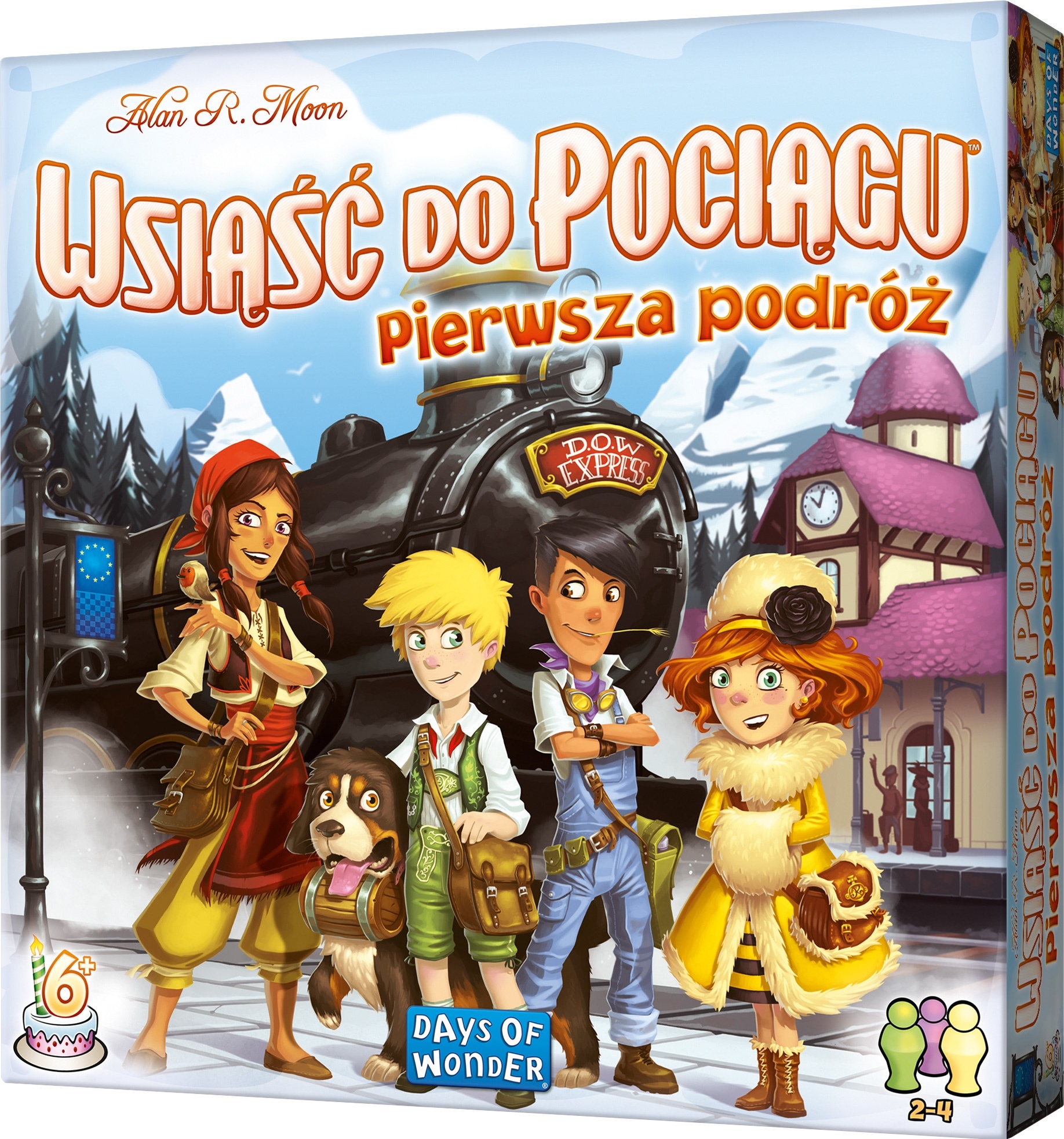 Spoločenská hra Ticket to Ride: Rebelova prvá cesta